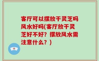 客厅可以摆放干灵芝吗风水好吗(客厅放干灵芝好不好？摆放风水需注意什么？)