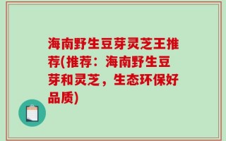海南野生豆芽灵芝王推荐(推荐：海南野生豆芽和灵芝，生态环保好品质)