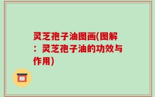 灵芝孢子油图画(图解：灵芝孢子油的功效与作用)
