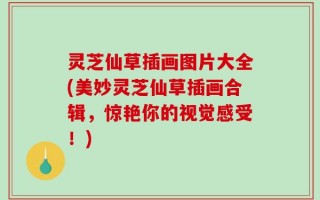 灵芝仙草插画图片大全(美妙灵芝仙草插画合辑，惊艳你的视觉感受！)