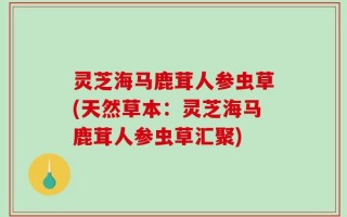 灵芝海马鹿茸人参虫草(天然草本：灵芝海马鹿茸人参虫草汇聚)