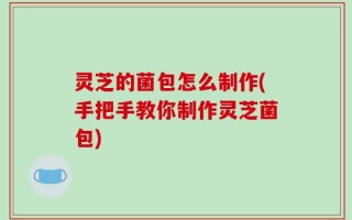灵芝的菌包怎么制作(手把手教你制作灵芝菌包)
