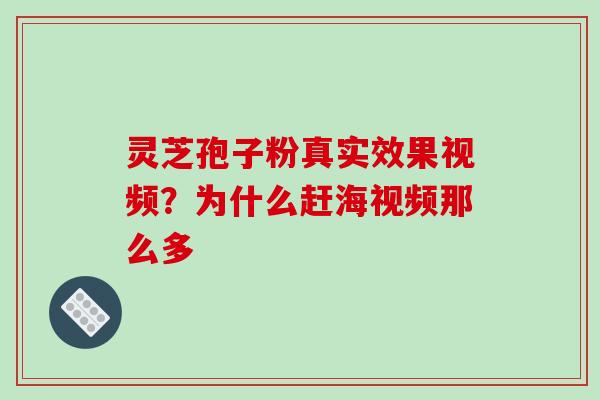 灵芝孢子粉真实效果视频?为什么赶海视频那么多-第1张图片-破壁灵芝孢子粉研究指南 灵芝孢子粉真实效果视频?为什么赶海视频那么多-第1张图片-破壁灵芝孢子粉研究指南
