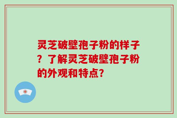 灵芝破壁孢子粉的样子?了解灵芝破壁孢子粉的外观和特点?-第1张图片-破壁灵芝孢子粉研究指南 灵芝破壁孢子粉的样子?了解灵芝破壁孢子粉的外观和特点?-第1张图片-破壁灵芝孢子粉研究指南
