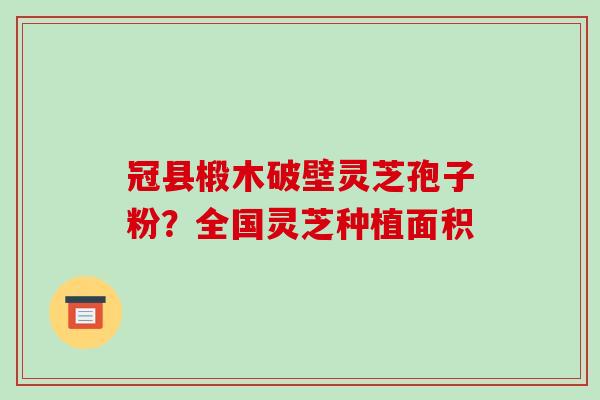 冠县椴木破壁灵芝孢子粉?全国灵芝种植面积-第1张图片-破壁灵芝孢子粉研究指南 冠县椴木破壁灵芝孢子粉?全国灵芝种植面积-第1张图片-破壁灵芝孢子粉研究指南