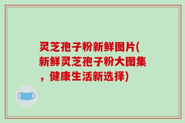 灵芝孢子粉新鲜图片(新鲜灵芝孢子粉大图集,健康生活新选择)-第1张图片-破壁灵芝孢子粉研究指南 灵芝孢子粉新鲜图片(新鲜灵芝孢子粉大图集,健康生活新选择)-第1张图片-破壁灵芝孢子粉研究指南