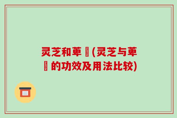 灵芝和萆薢(灵芝与萆薢的功效及用法比较)-第1张图片-破壁灵芝孢子粉研究指南 灵芝和萆薢(灵芝与萆薢的功效及用法比较)-第1张图片-破壁灵芝孢子粉研究指南