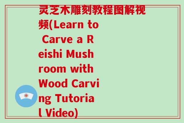 灵芝木雕刻教程图解视频(Learn to Carve a Reishi Mushroom with Wood Carving Tutorial Video)-第1张图片-破壁灵芝孢子粉研究指南 灵芝木雕刻教程图解视频(Learn to Carve a Reishi Mushroom with Wood Carving Tutorial Video)-第1张图片-破壁灵芝孢子粉研究指南