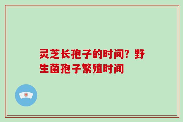 灵芝长孢子的时间?野生菌孢子繁殖时间-第1张图片-破壁灵芝孢子粉研究指南 灵芝长孢子的时间?野生菌孢子繁殖时间-第1张图片-破壁灵芝孢子粉研究指南