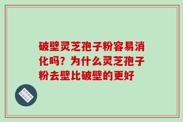 破壁灵芝孢子粉容易消化吗?为什么灵芝孢子粉去壁比破壁的更好-第1张图片-破壁灵芝孢子粉研究指南 破壁灵芝孢子粉容易消化吗?为什么灵芝孢子粉去壁比破壁的更好-第1张图片-破壁灵芝孢子粉研究指南