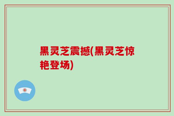 黑灵芝震撼(黑灵芝惊艳登场)-第1张图片-破壁灵芝孢子粉研究指南 黑灵芝震撼(黑灵芝惊艳登场)-第1张图片-破壁灵芝孢子粉研究指南