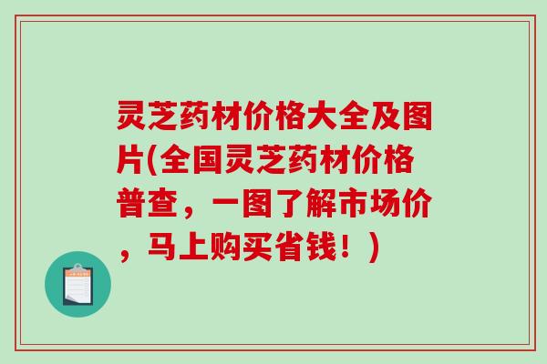 灵芝药材价格大全及图片(全国灵芝药材价格普查,一图了解市场价,马上购买省钱!)-第1张图片-破壁灵芝孢子粉研究指南 灵芝药材价格大全及图片(全国灵芝药材价格普查,一图了解市场价,马上购买省钱!)-第1张图片-破壁灵芝孢子粉研究指南