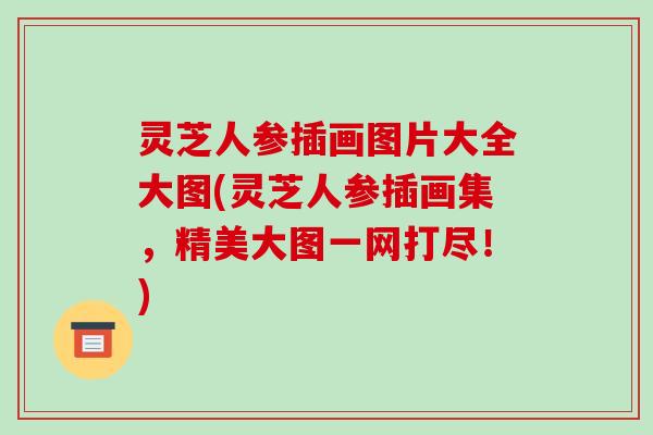 灵芝人参插画图片大全大图(灵芝人参插画集,精美大图一网打尽!)-第1张图片-破壁灵芝孢子粉研究指南 灵芝人参插画图片大全大图(灵芝人参插画集,精美大图一网打尽!)-第1张图片-破壁灵芝孢子粉研究指南