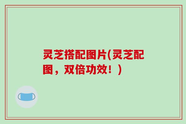 灵芝搭配图片(灵芝配图,双倍功效!)-第1张图片-破壁灵芝孢子粉研究指南 灵芝搭配图片(灵芝配图,双倍功效!)-第1张图片-破壁灵芝孢子粉研究指南