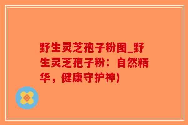 野生灵芝孢子粉图_野生灵芝孢子粉:自然精华,健康守护神)-第1张图片-破壁灵芝孢子粉研究指南 野生灵芝孢子粉图_野生灵芝孢子粉:自然精华,健康守护神)-第1张图片-破壁灵芝孢子粉研究指南