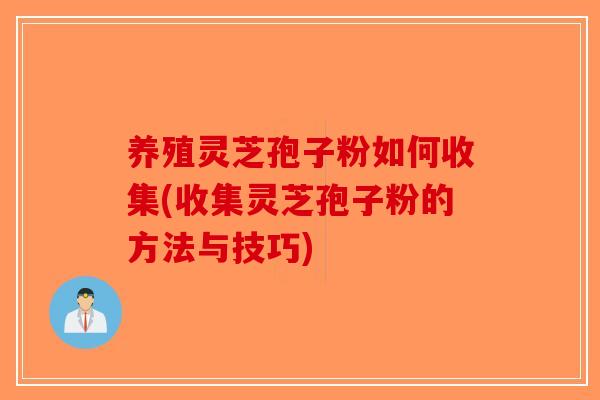 养殖灵芝孢子粉如何收集(收集灵芝孢子粉的方法与技巧)-第1张图片-破壁灵芝孢子粉研究指南 养殖灵芝孢子粉如何收集(收集灵芝孢子粉的方法与技巧)-第1张图片-破壁灵芝孢子粉研究指南