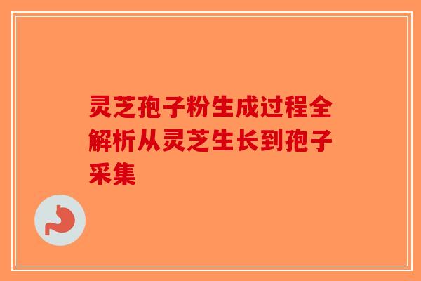 灵芝孢子粉生成过程全解析从灵芝生长到孢子采集-第1张图片-破壁灵芝孢子粉研究指南