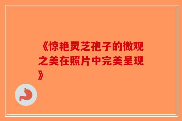《惊艳灵芝孢子的微观之美在照片中完美呈现》-第1张图片-破壁灵芝孢子粉研究指南