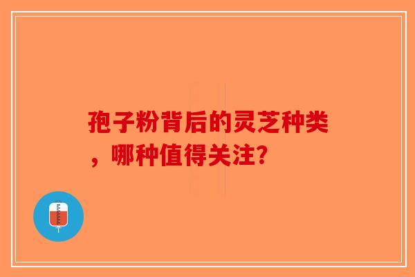 孢子粉背后的灵芝种类，哪种值得关注？-第1张图片-破壁灵芝孢子粉研究指南